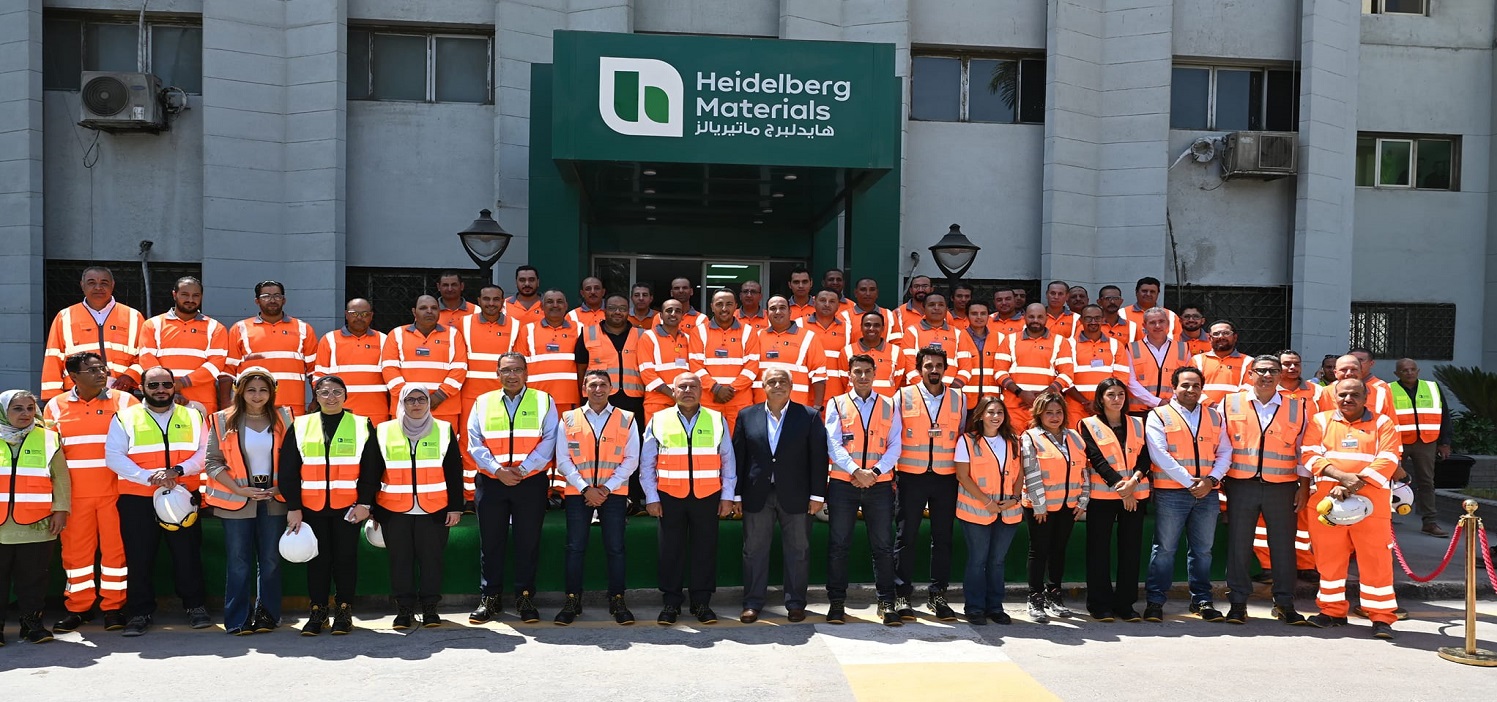 El-Wazir inaugurates Heidelberg Materials Egypt’s waste heat recovery system

